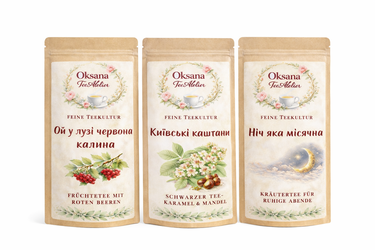 Українська чайна колекція 🇺🇦  (Ukrainische Teekollektion)