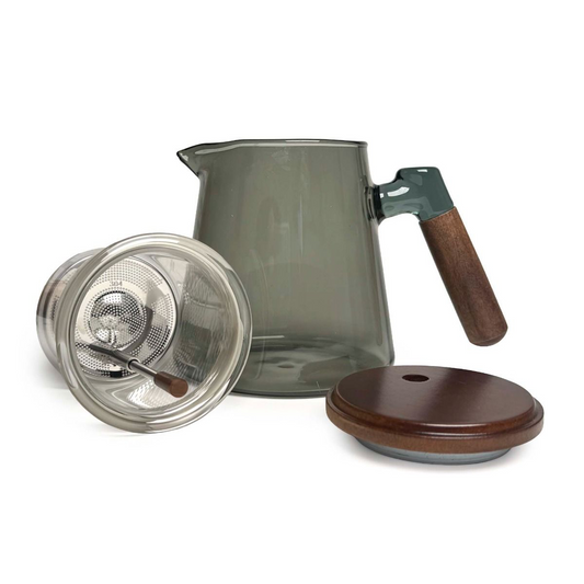 Lodge - Glas Teekanne